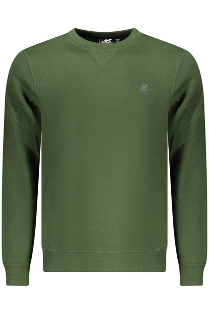 US GRAND Herren-Sweatshirt mit Reißverschluss, grün