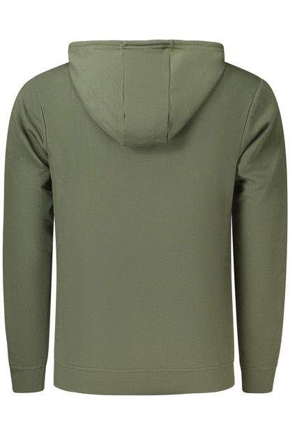 US GRAND Herren-Sweatshirt mit Reißverschluss, grün
