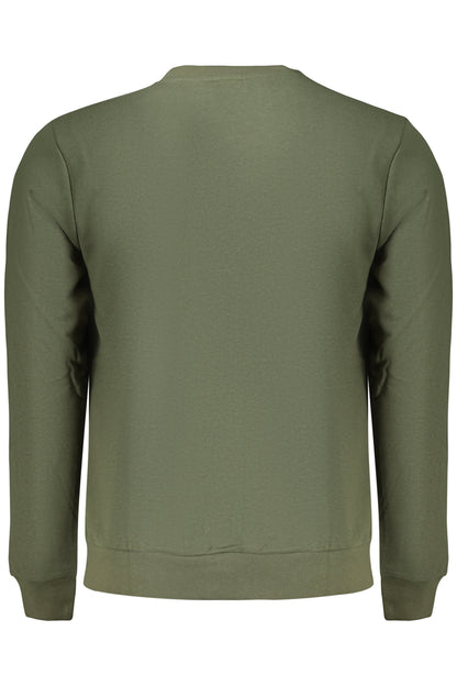 US GRAND Herren-Sweatshirt mit Reißverschluss, grün