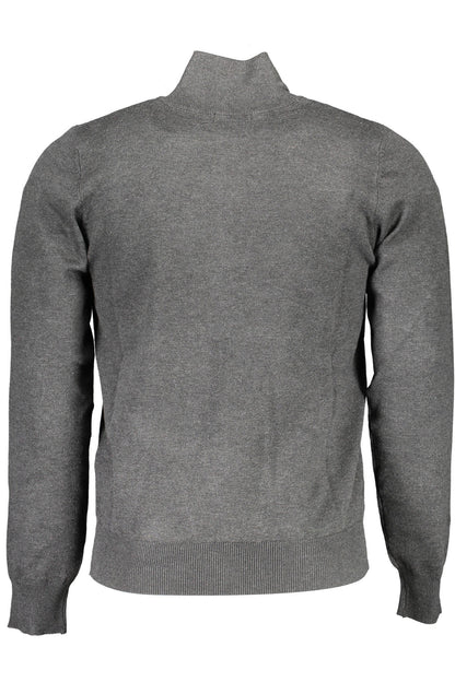 US GRAND CARDIGAN HERREN GRAU