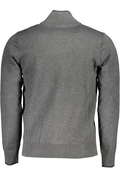 US GRAND CARDIGAN HERREN GRAU