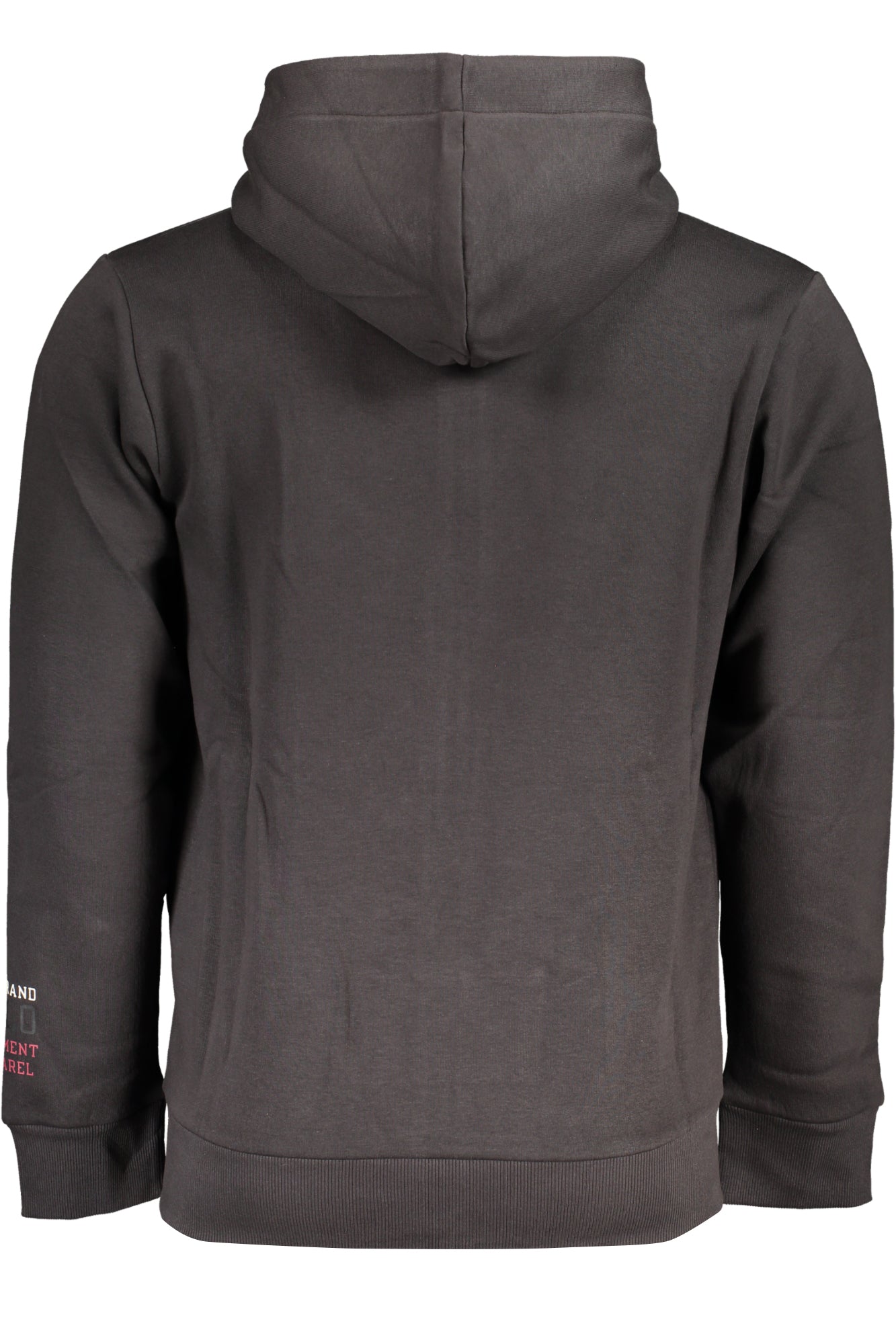 US GRAND Herren-Sweatshirt mit Reißverschluss, grau