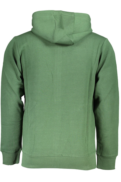 US GRAND Herren-Sweatshirt mit Reißverschluss, grün