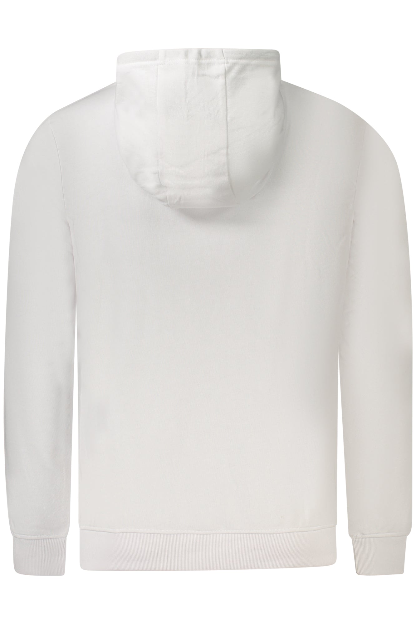 US GRAND Herren-Sweatshirt mit Reißverschluss, weiß