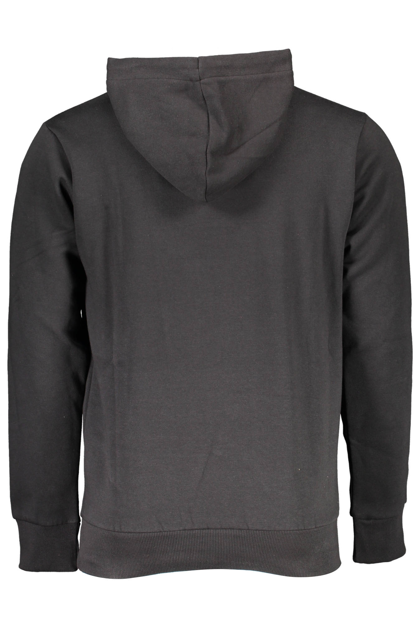 US GRAND Herren-Sweatshirt mit Reißverschluss, schwarz