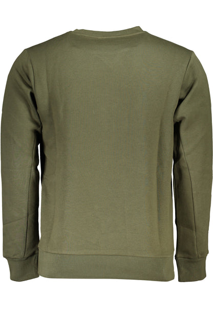 US GRAND Herren-Sweatshirt mit Reißverschluss, grün