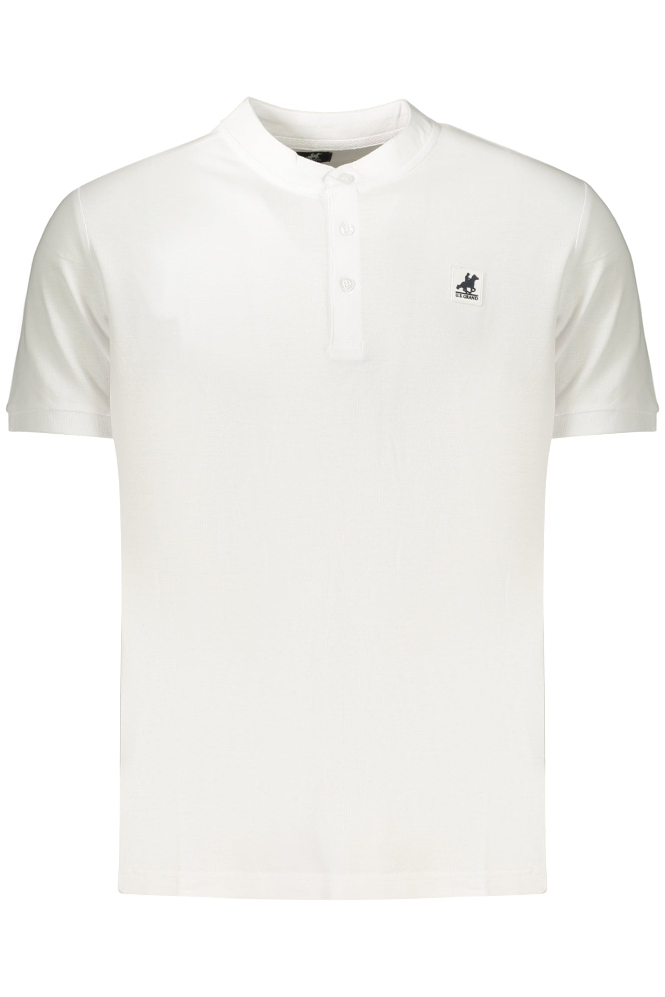 US GRAND POLO KURZARM HERREN WEISS