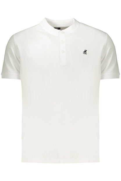US GRAND POLO KURZARM HERREN WEISS