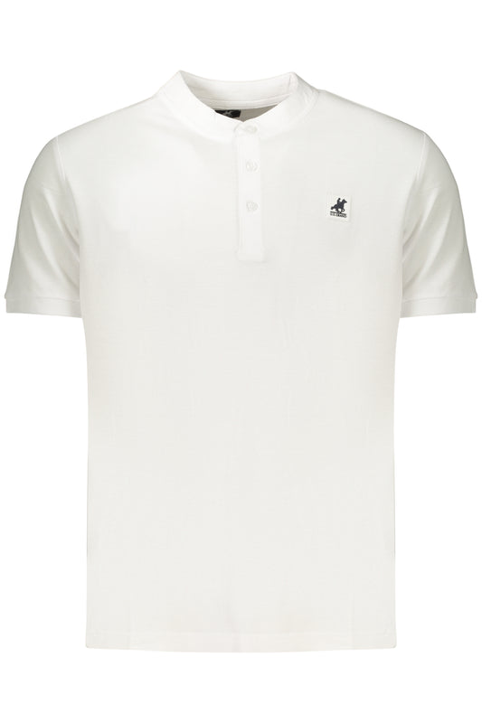 US GRAND POLO KURZARM HERREN WEISS