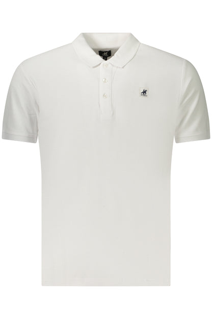 US GRAND POLO KURZARM HERREN WEISS