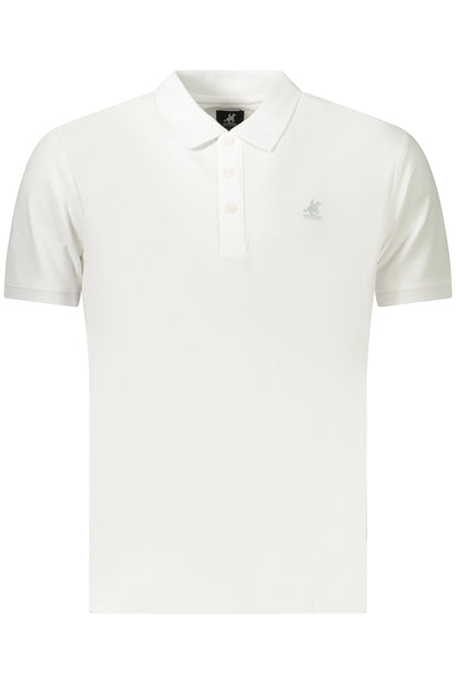 US GRAND POLO KURZARM HERREN WEISS