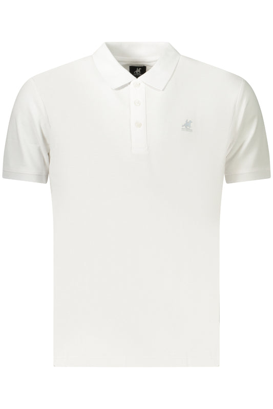 US GRAND POLO KURZARM HERREN WEISS