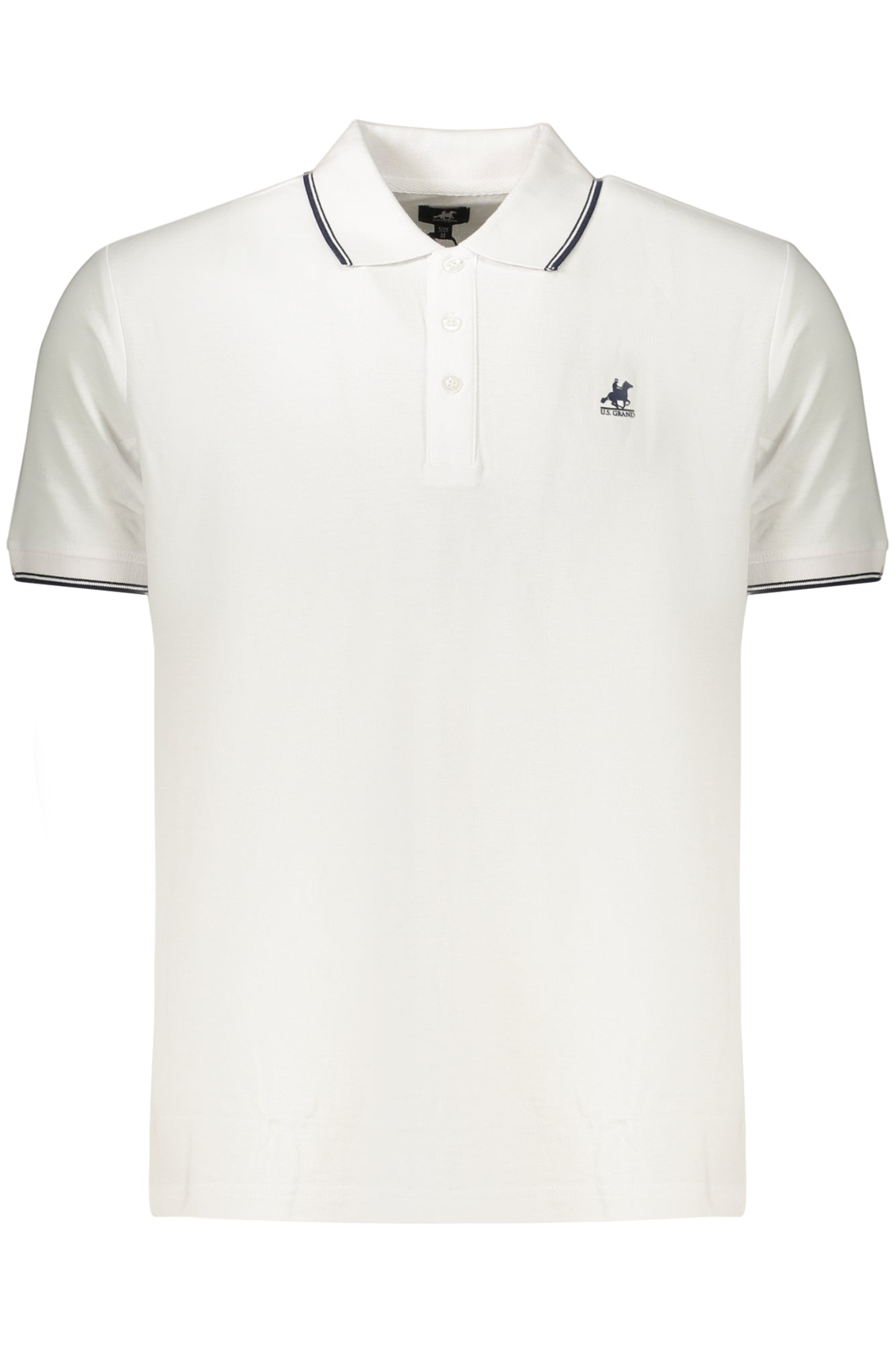 US GRAND POLO KURZARM HERREN WEISS