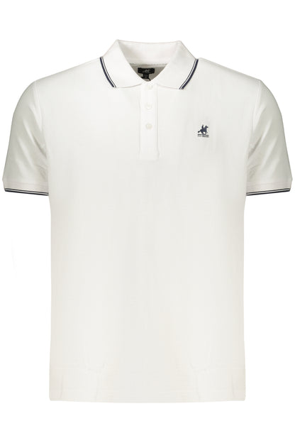 US GRAND POLO KURZARM HERREN WEISS