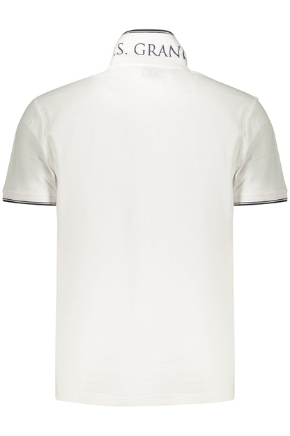 US GRAND POLO KURZARM HERREN WEISS