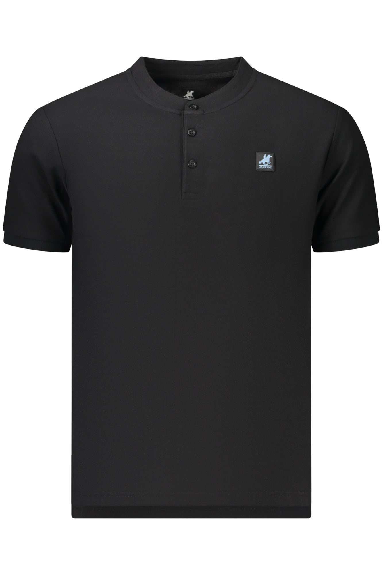 US GRAND POLO Kurzarm Herren Schwarz