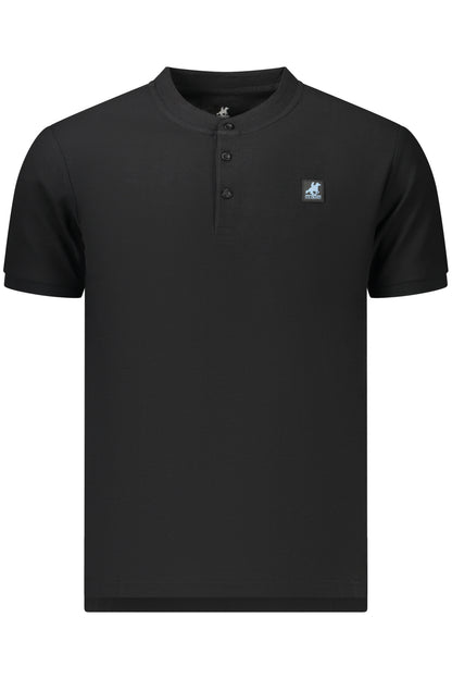 US GRAND POLO Kurzarm Herren Schwarz