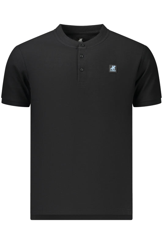 US GRAND POLO Kurzarm Herren Schwarz