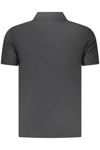 US GRAND POLO Kurzarm Herren Schwarz