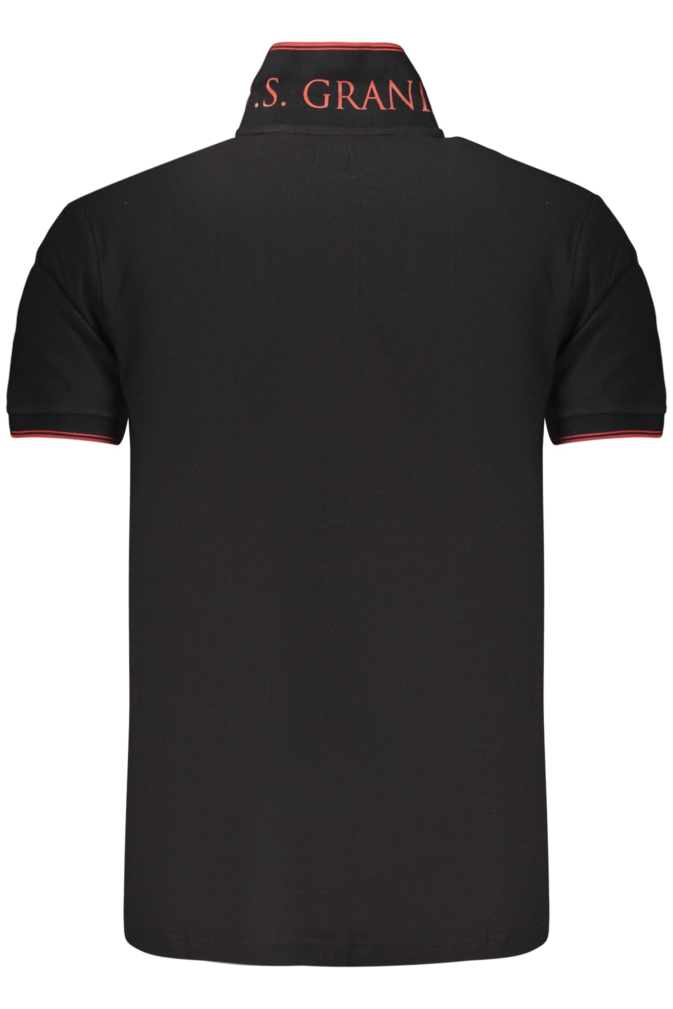 US GRAND POLO Kurzarm Herren Schwarz