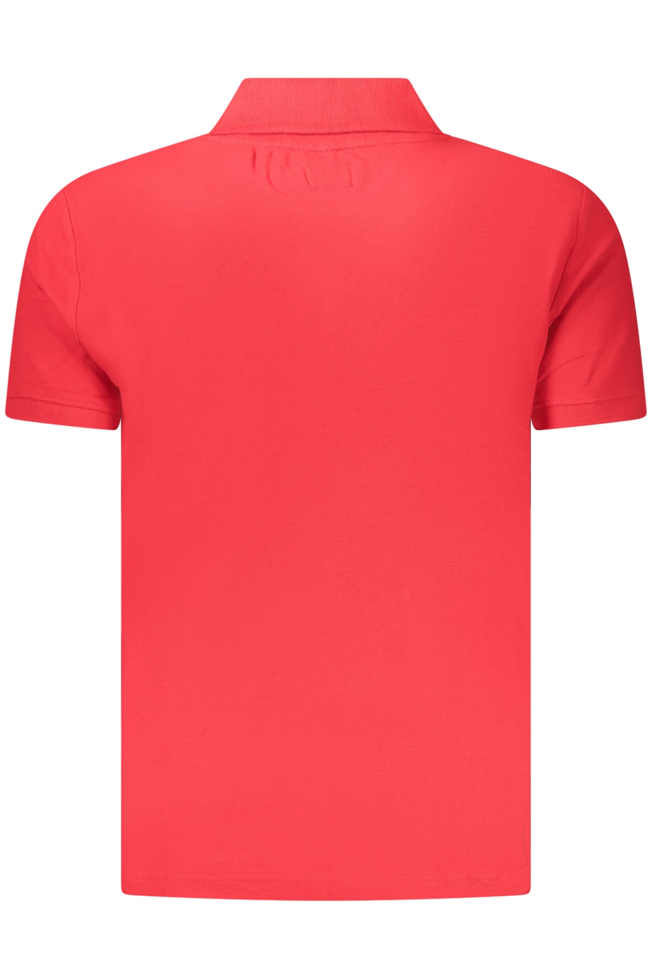 US GRAND Herren-Poloshirt mit kurzen Ärmeln, Rot