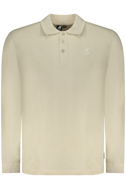 US GRAND LANGÄRMELIGES HERRENSHIRT BEIGE