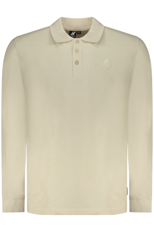 US GRAND LANGÄRMELIGES HERRENSHIRT BEIGE