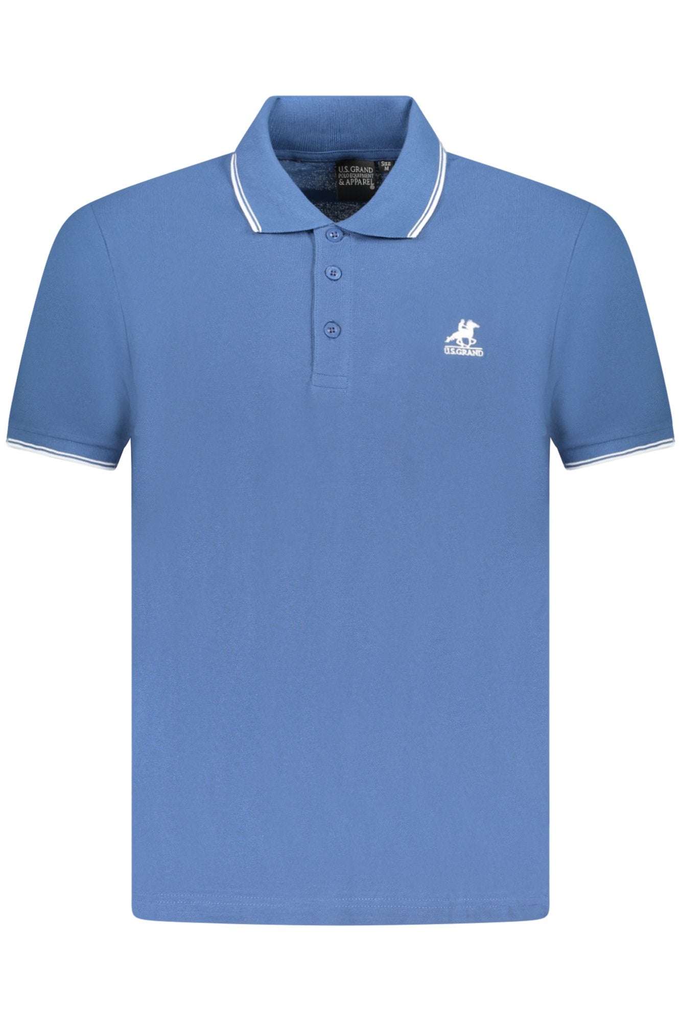 US GRAND POLO Kurzarm Herren Blau