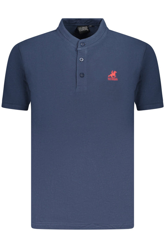 US GRAND POLO Kurzarm Herren Blau