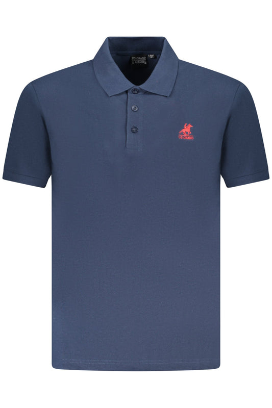 US GRAND POLO Kurzarm Herren Blau