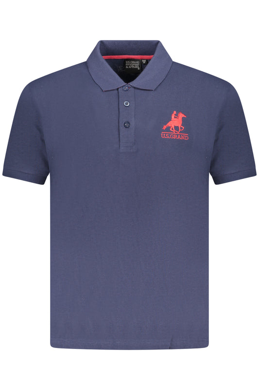 US GRAND POLO Kurzarm Herren Blau