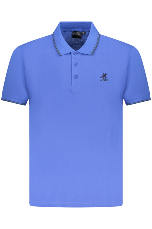 US GRAND POLO Kurzarm Herren Blau