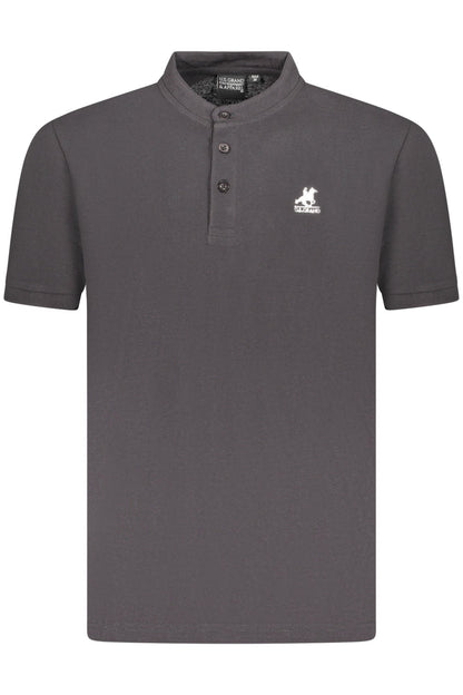 US GRAND POLO Kurzarm Herren Schwarz