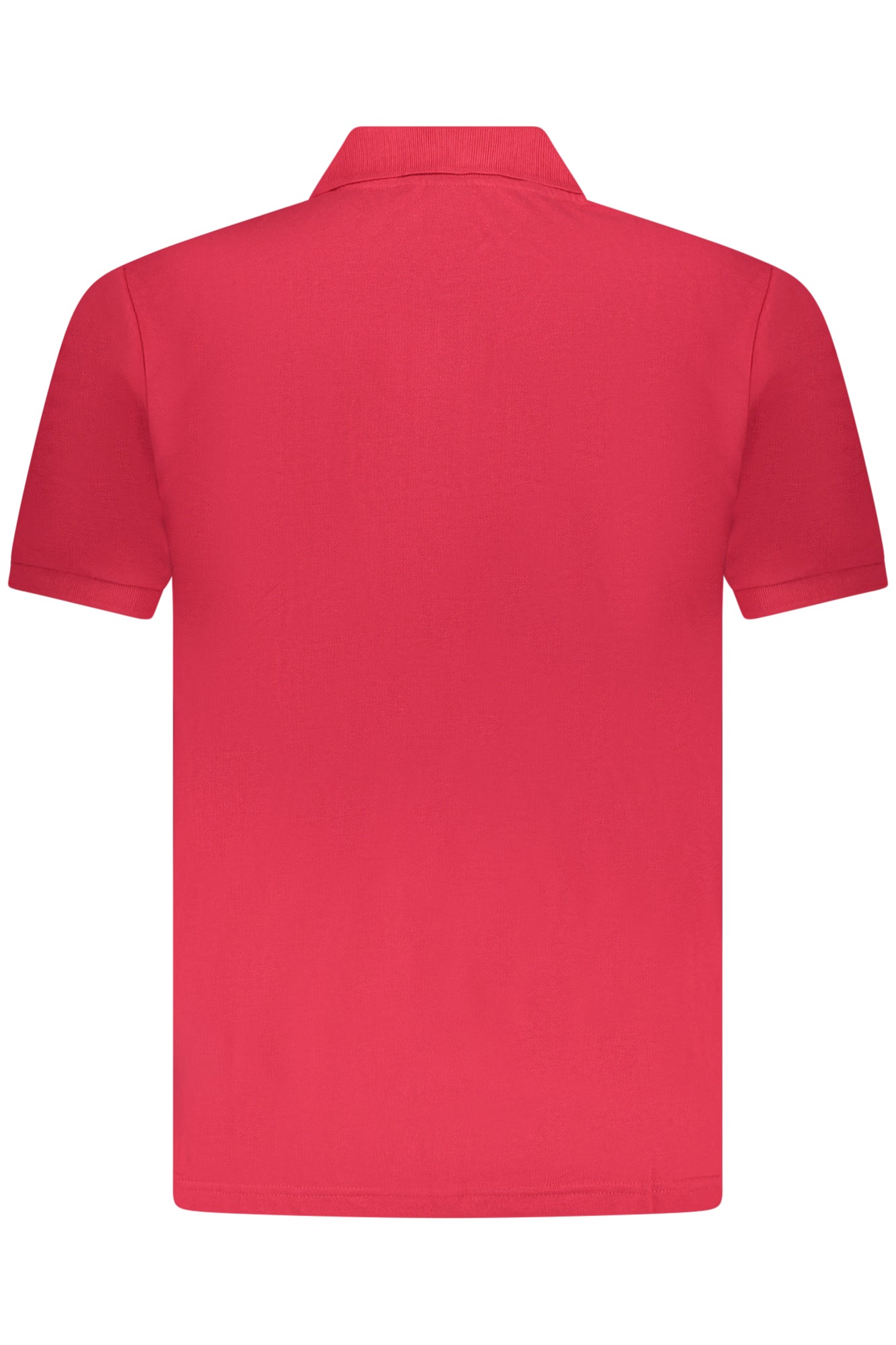 US GRAND Herren-Poloshirt mit kurzen Ärmeln, Rot