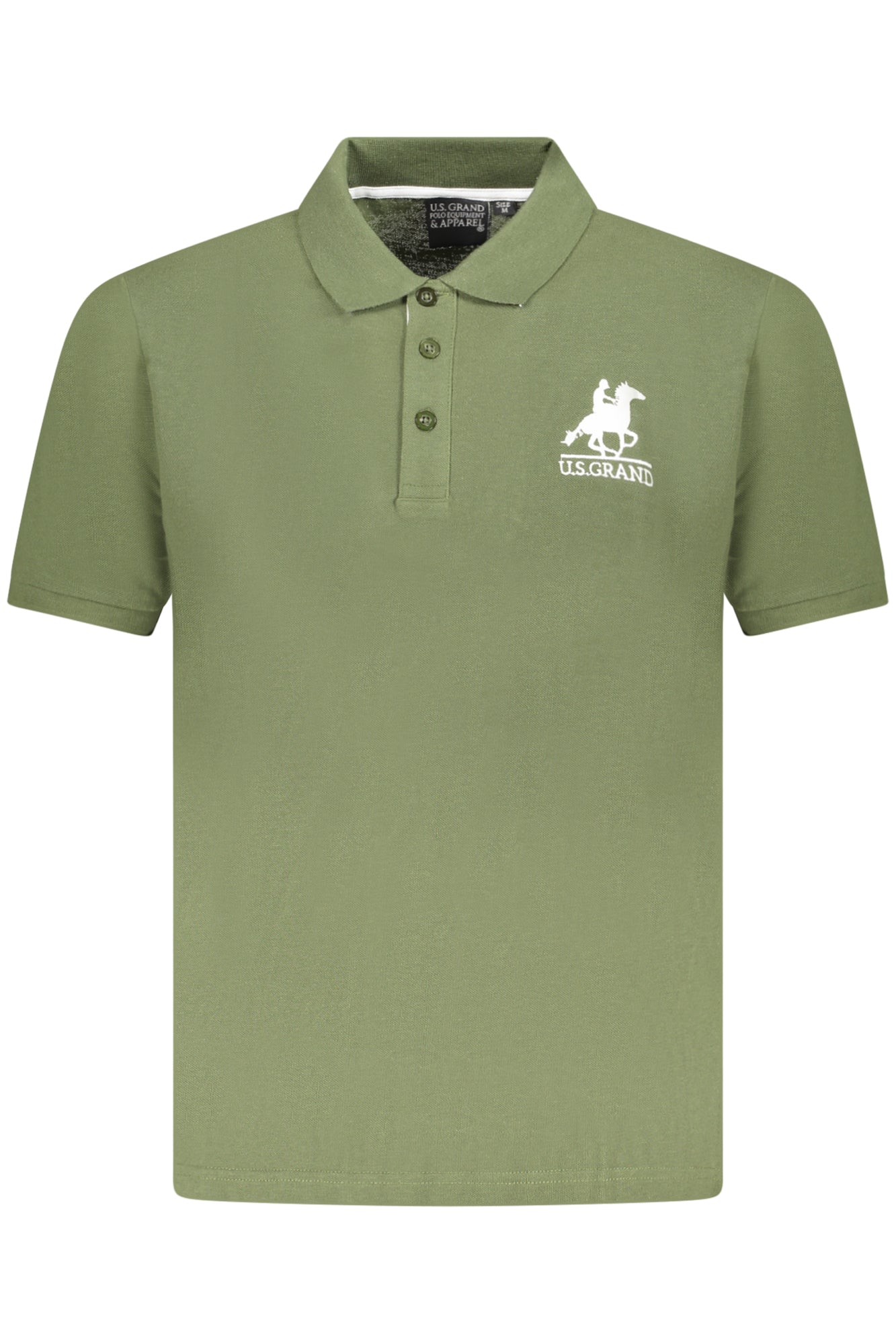US GRAND POLO KURZARM HERREN GRÜN