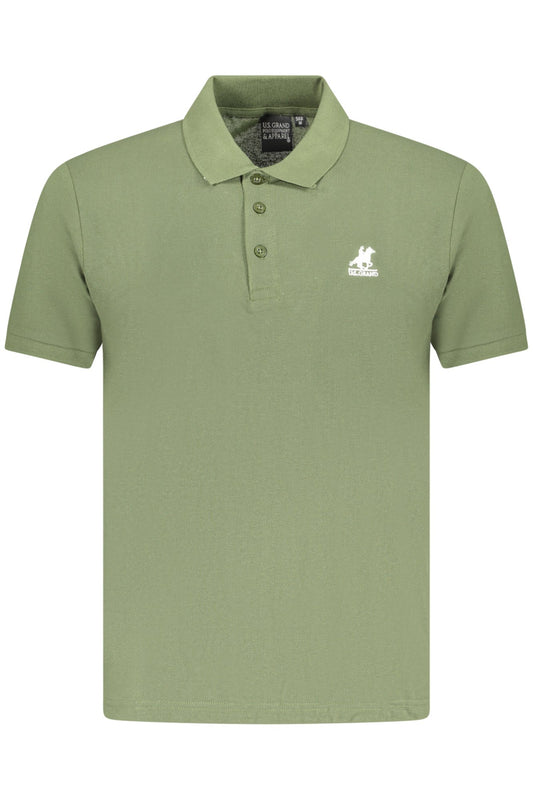US GRAND POLO KURZARM HERREN GRÜN