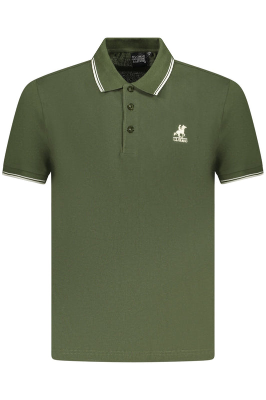 US GRAND POLO KURZARM HERREN GRÜN