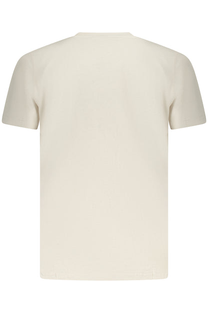 US GRAND Herren-T-Shirt mit kurzen Ärmeln, beige