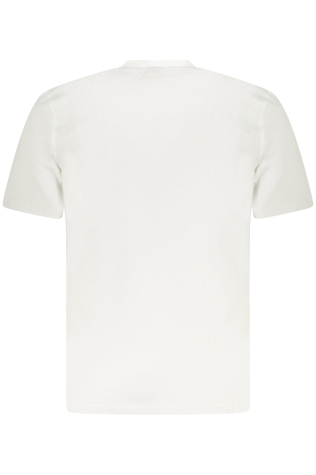 US GRAND Herren-T-Shirt mit kurzen Ärmeln, weiß