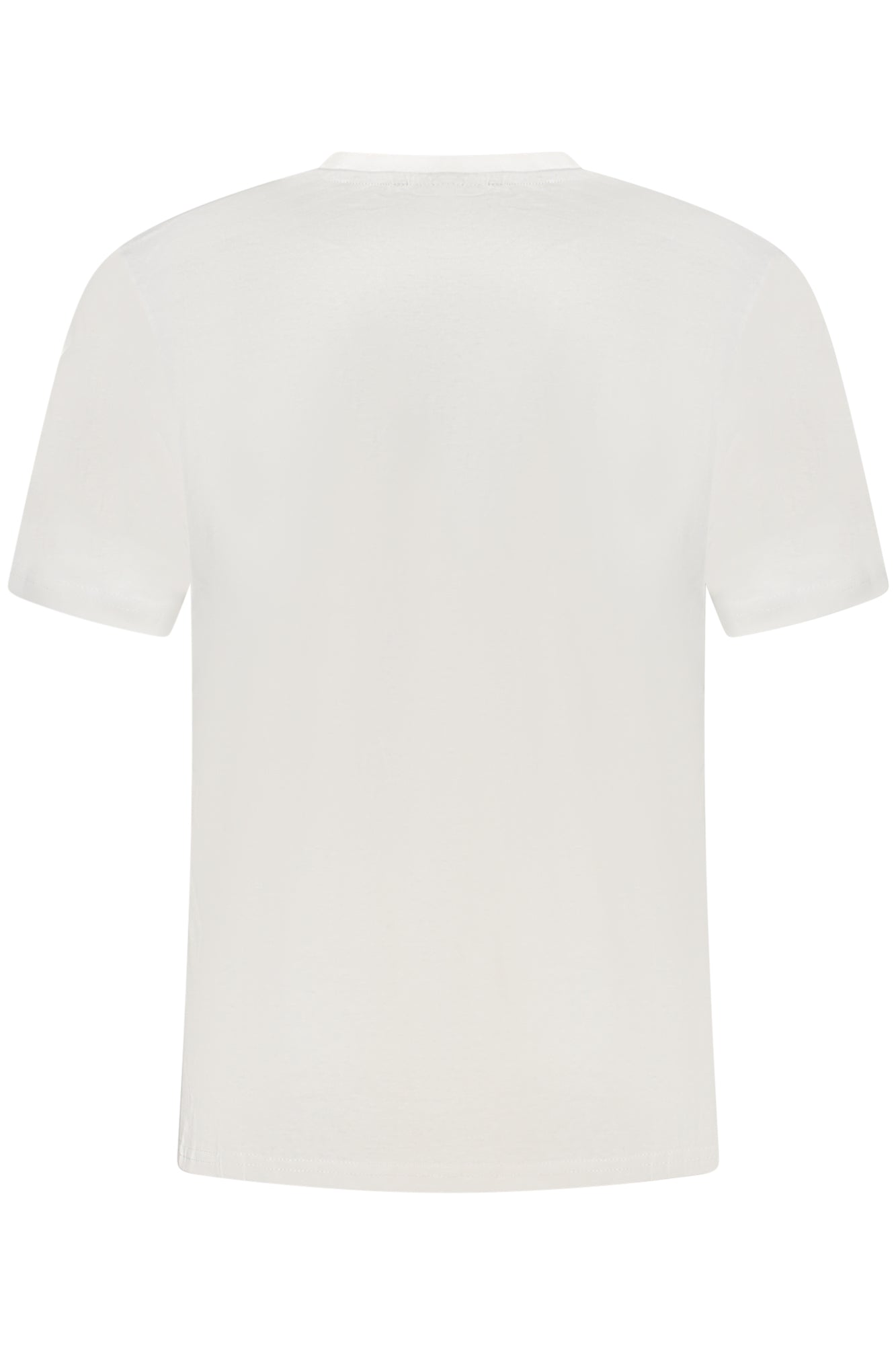 US GRAND Herren-T-Shirt mit kurzen Ärmeln, weiß