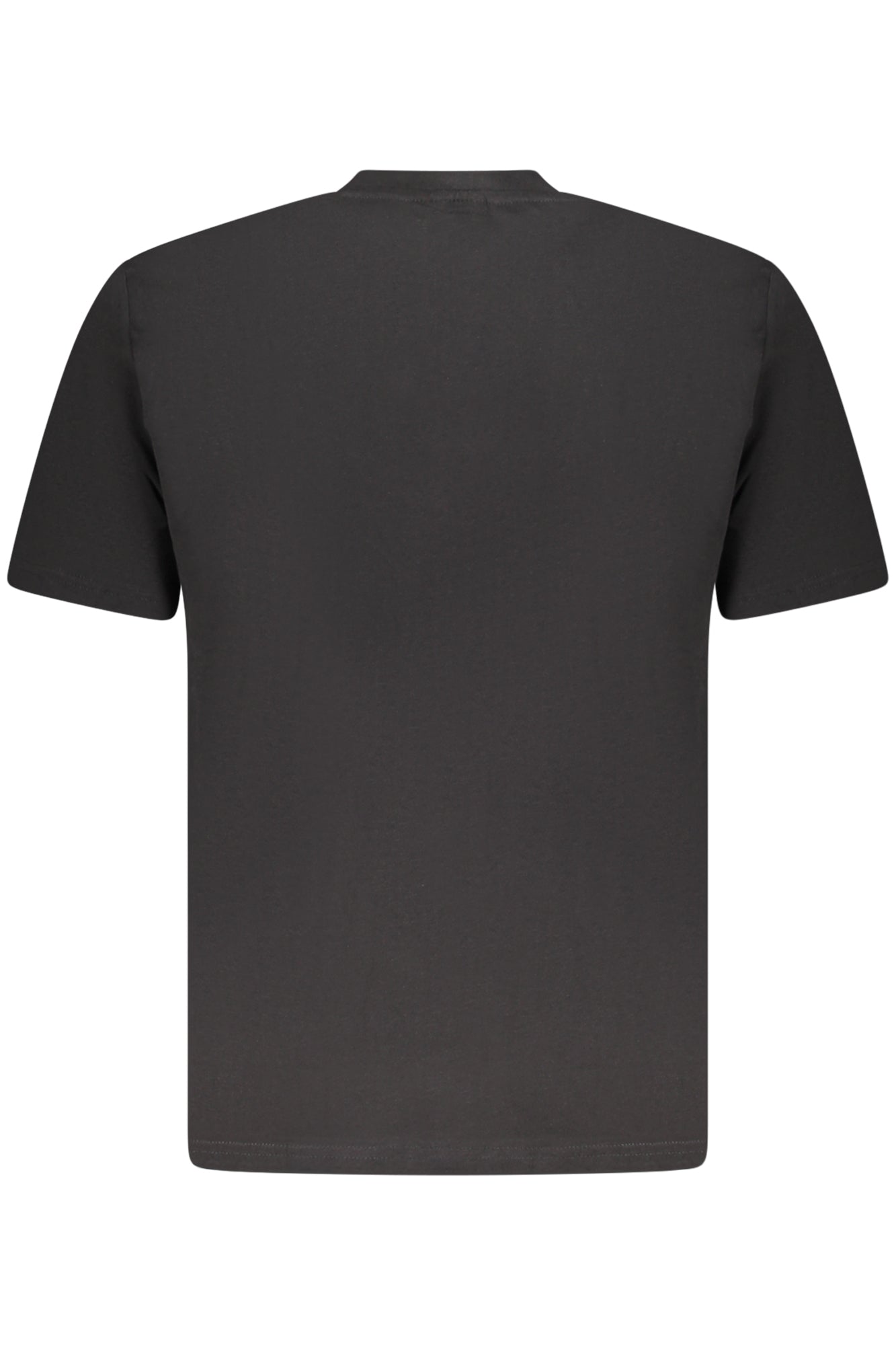 US GRAND Herren-T-Shirt, schwarz, kurzärmelig