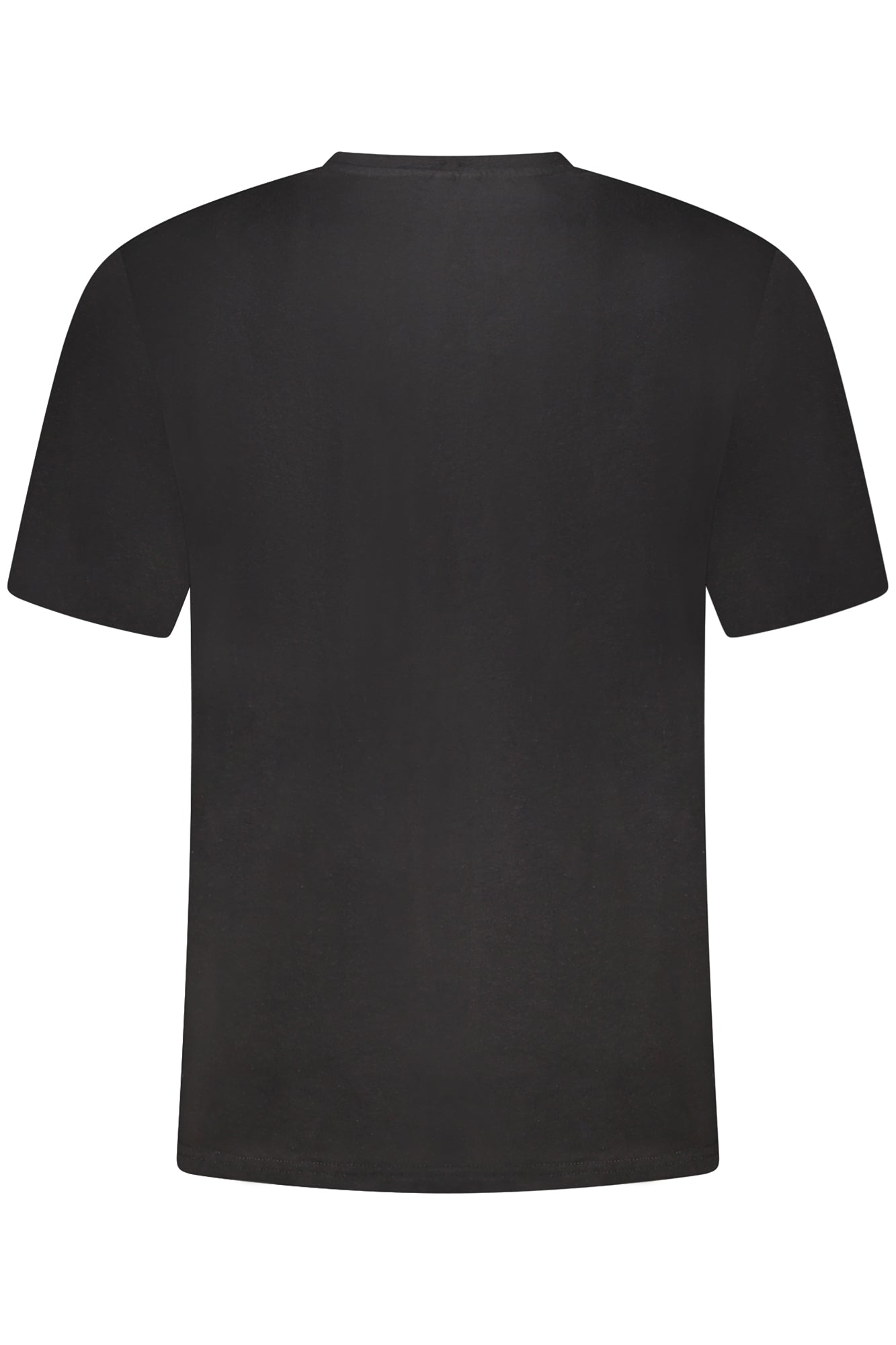 US GRAND Herren-T-Shirt, schwarz, kurzärmelig