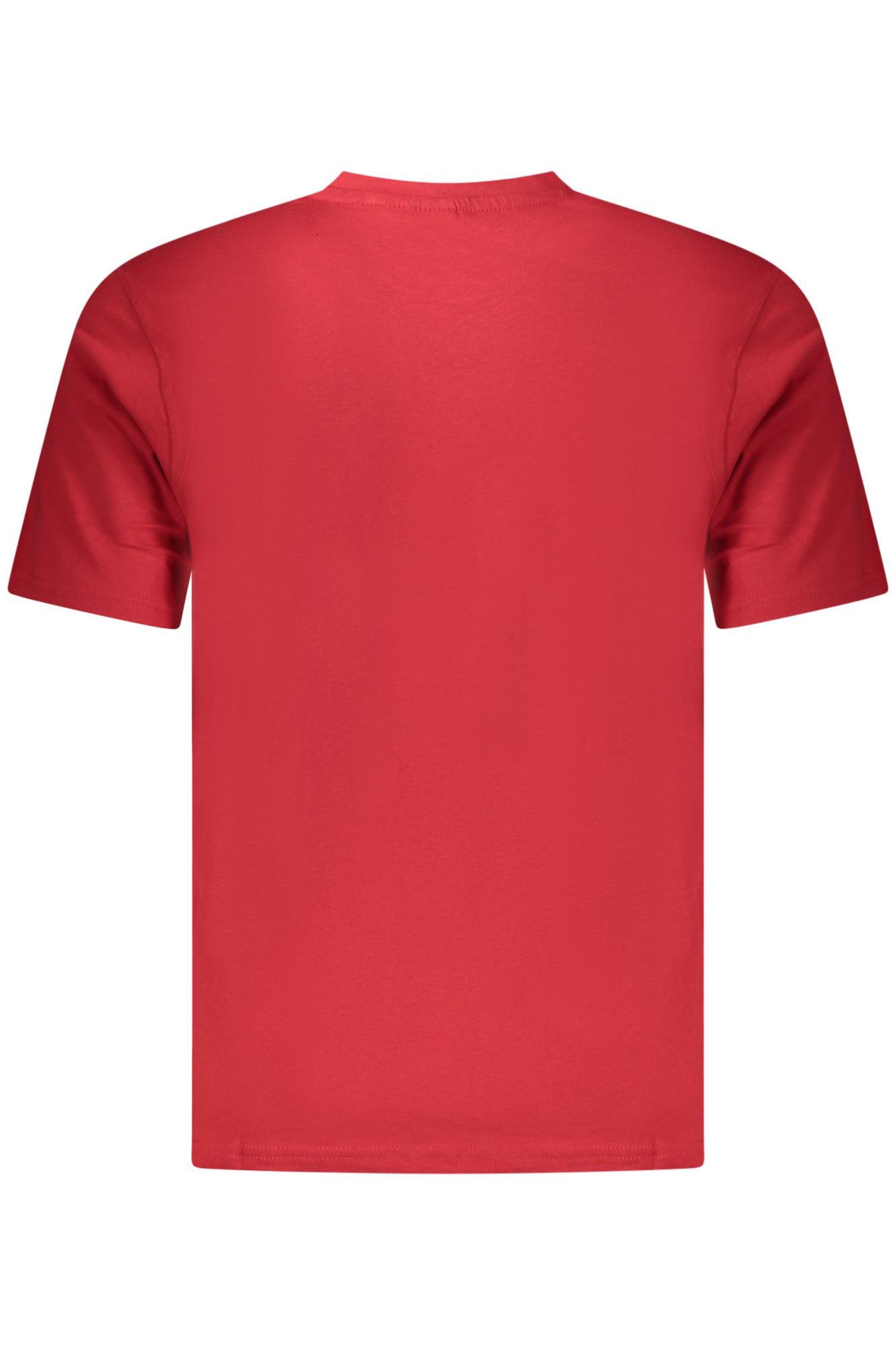 US GRAND Herren-T-Shirt mit kurzen Ärmeln, rot