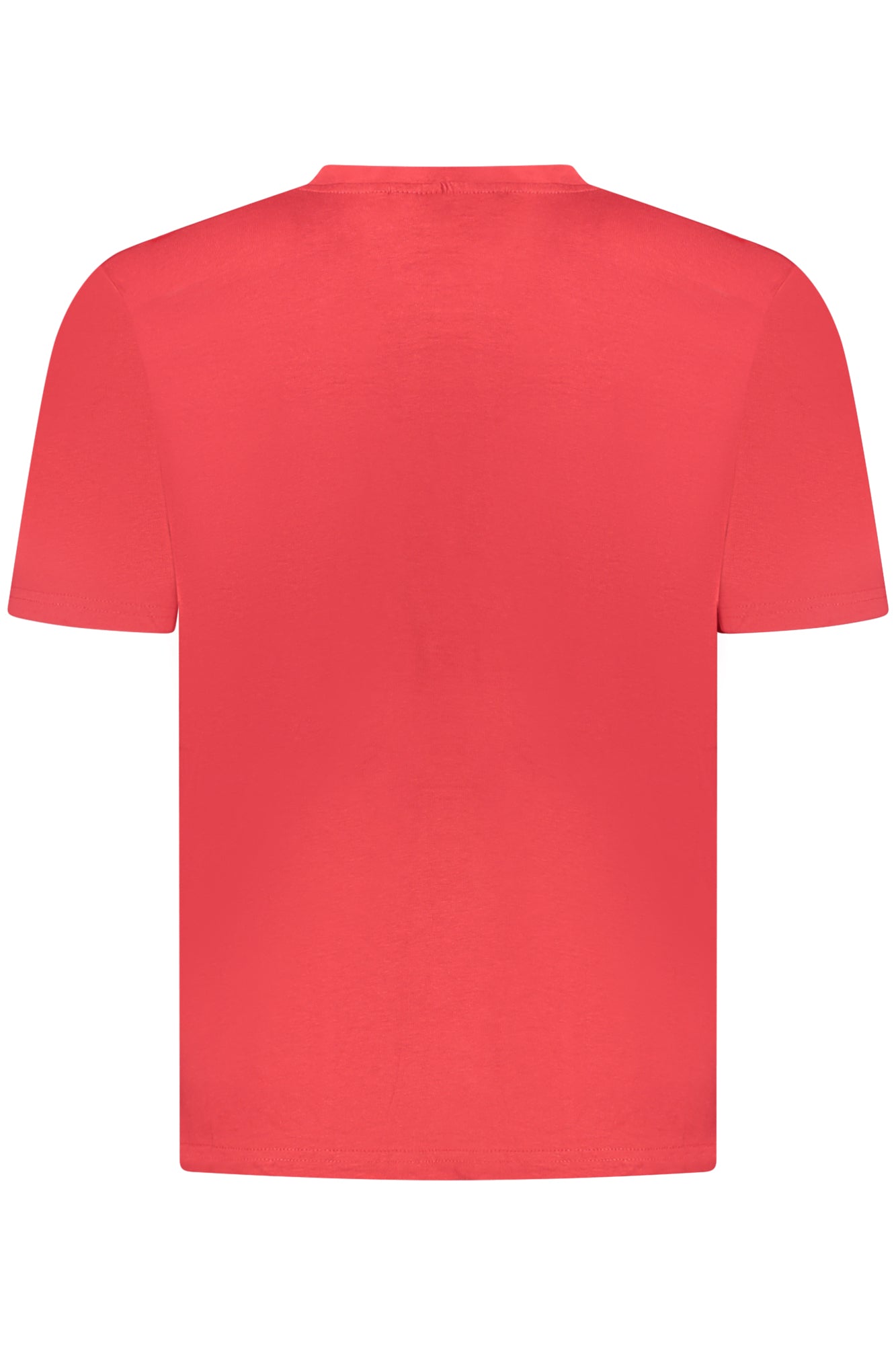 US GRAND Herren-T-Shirt mit kurzen Ärmeln, rot