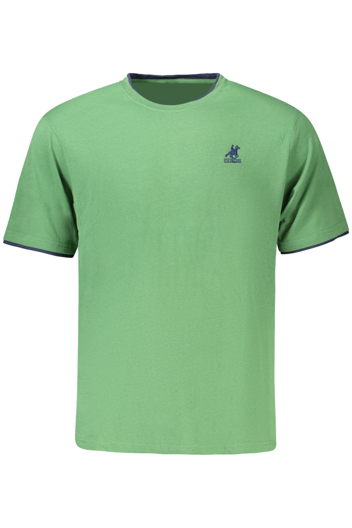 US GRAND Herren-T-Shirt mit kurzen Ärmeln, grün