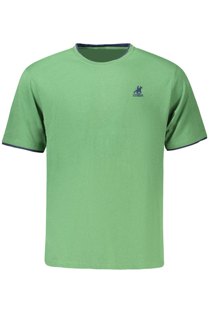 US GRAND Herren-T-Shirt mit kurzen Ärmeln, grün