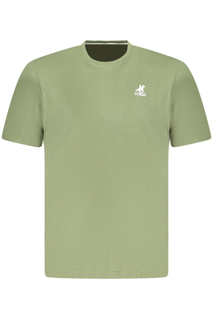 US GRAND Herren-T-Shirt mit kurzen Ärmeln, grün