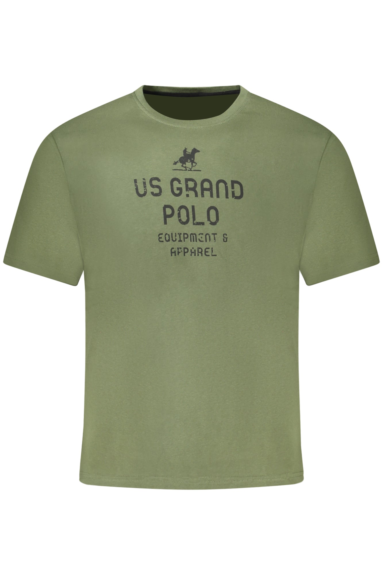 US GRAND Herren-T-Shirt mit kurzen Ärmeln, grün