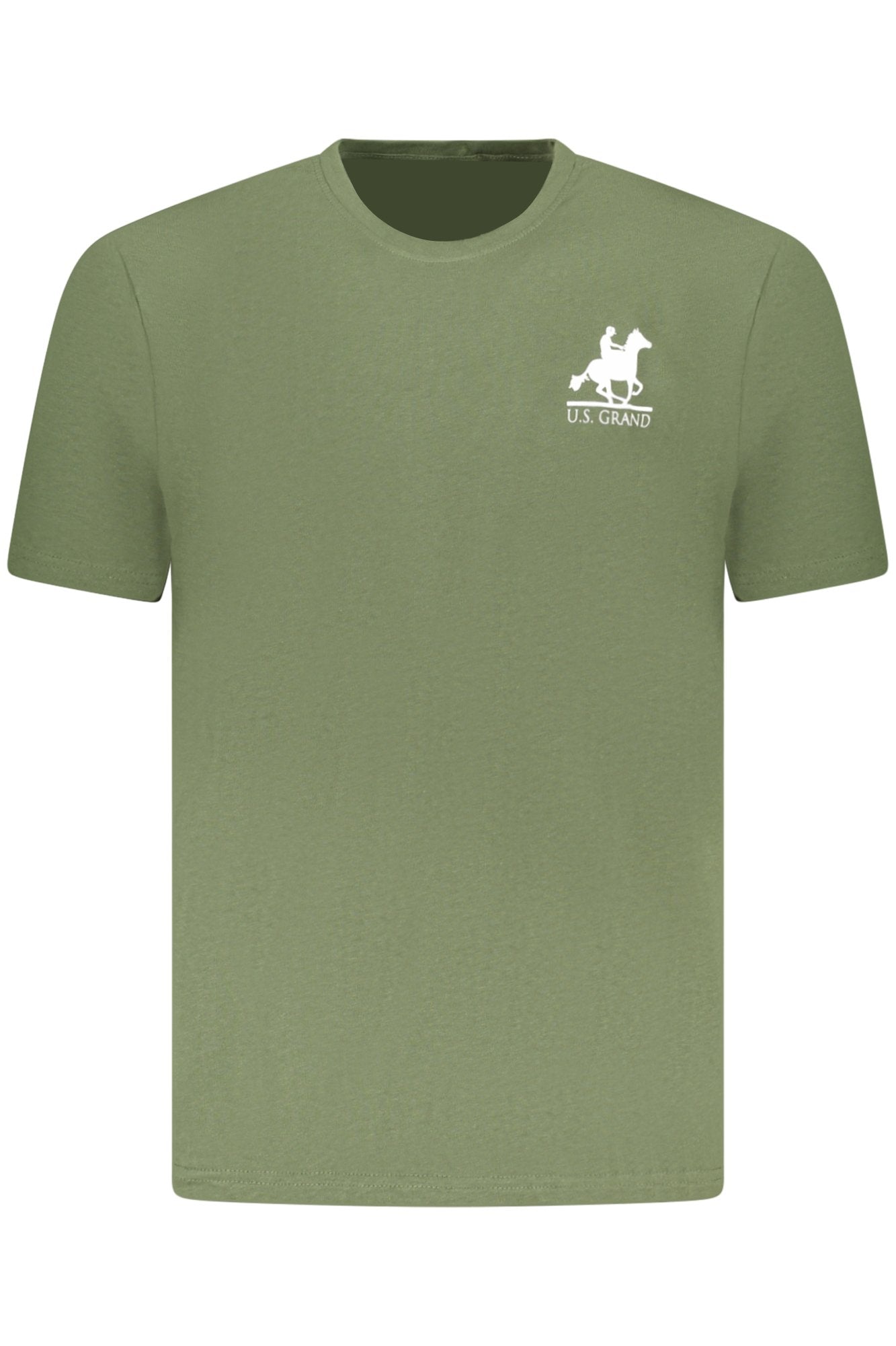 US GRAND Herren-T-Shirt mit kurzen Ärmeln, grün