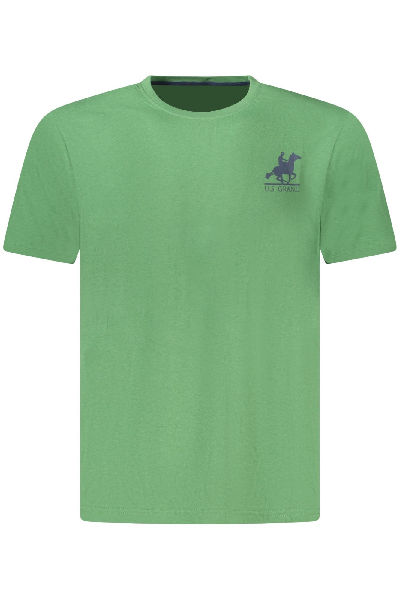 US GRAND Herren-T-Shirt mit kurzen Ärmeln, grün